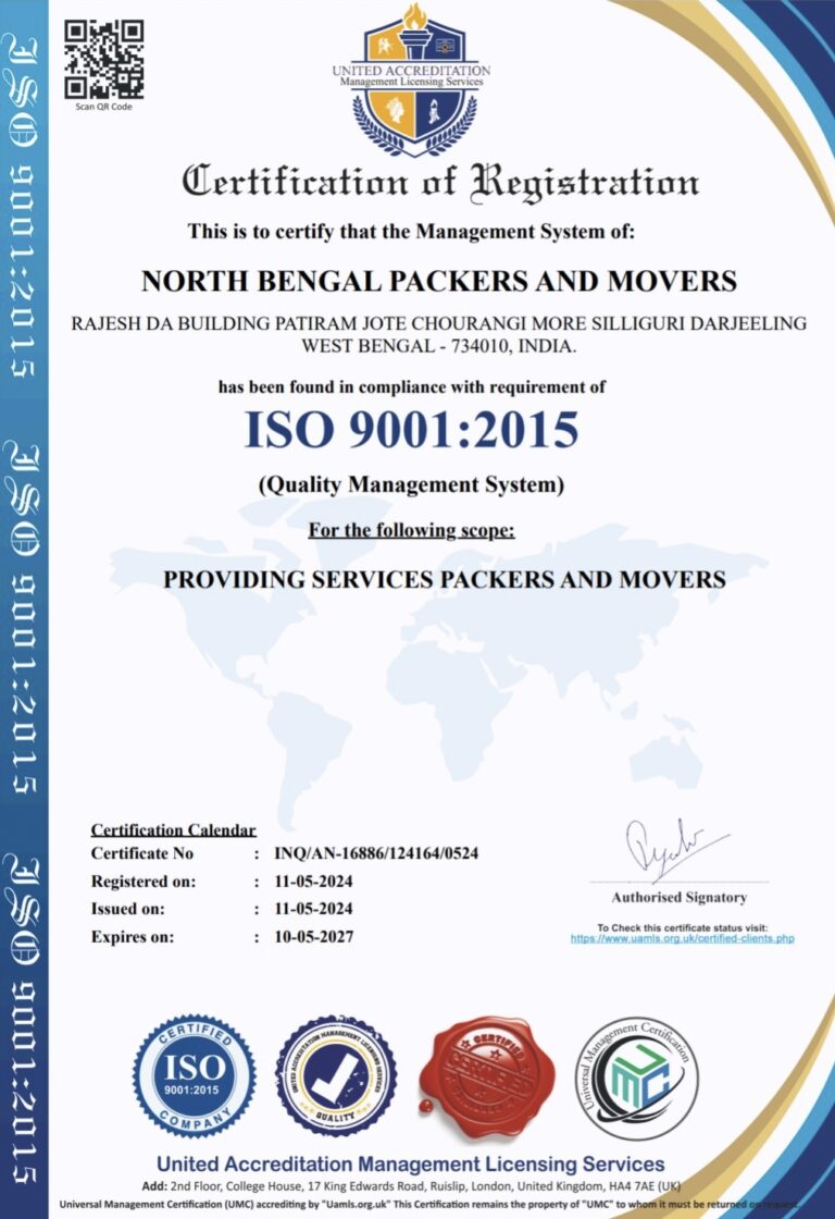 Best Packers and Movers in Siliguri